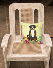 Load image into Gallery viewer, Easter Eggs Appenzeller Sennenhund Fabric Decorative Pillow BB6043PW1818