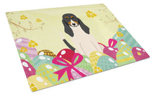 Load image into Gallery viewer, Easter Eggs Swiss Hound Glass Cutting Boards – Durable, Decorative Kitchen Art Large BB6044LCB
