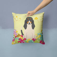 Load image into Gallery viewer, Easter Eggs Swiss Hound Throw Pillow - 14x14 Decorative Pillow – Art for Your Home &amp; Patio BB6044PW1414