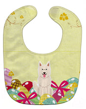 Load image into Gallery viewer, Easter Eggs White German Shepherd Baby Bib BB6045BIB