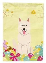 Load image into Gallery viewer, Easter Eggs White German Shepherd Garden Flag - Outdoor Decorative Yard Flag BB6045GF