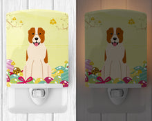 Load image into Gallery viewer, Easter Eggs Central Asian Shepherd Dog Ceramic Night Light BB6049CNL