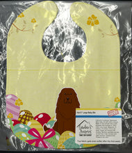 Load image into Gallery viewer, Easter Eggs Caucasian Shepherd Dog Baby Bib BB6050BIB