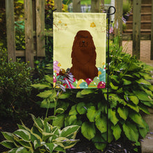 Load image into Gallery viewer, Easter Eggs Caucasian Shepherd Dog Garden Flag - Outdoor Decorative Yard Flag BB6050GF