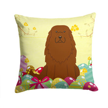Load image into Gallery viewer, Easter Eggs Caucasian Shepherd Dog Throw Pillow - 14x14 Decorative Pillow – Art for Your Home &amp; Patio BB6050PW1414