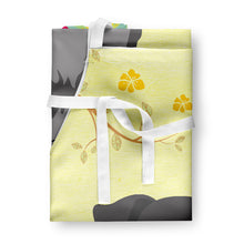 Load image into Gallery viewer, Easter Eggs Miniature Schanuzer Black Silver Apron – Artist-Designed Kitchen, BBQ &amp; Craft Apron BB6052APRON