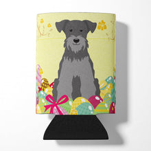 Load image into Gallery viewer, Easter Eggs Miniature Schanuzer Black Silver Can or Bottle Hugger BB6052CC