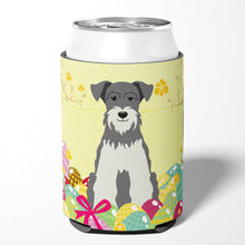 Load image into Gallery viewer, Easter Eggs Miniature Schanuzer Salt and Pepper Can or Bottle Hugger BB6054CC