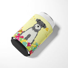 Load image into Gallery viewer, Easter Eggs Miniature Schanuzer Salt and Pepper Can or Bottle Hugger BB6054CC