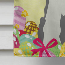 Load image into Gallery viewer, Easter Eggs Miniature Schanuzer Salt and Pepper Flag Canvas House Size BB6054CHF