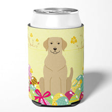 Load image into Gallery viewer, Easter Eggs Yellow Labrador Can or Bottle Hugger BB6055CC