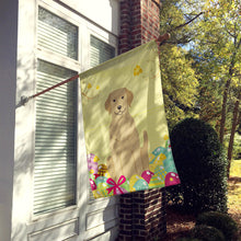 Load image into Gallery viewer, Easter Eggs Yellow Labrador Flag Canvas House Size BB6055CHF