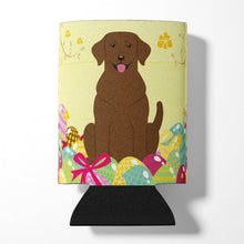 Load image into Gallery viewer, Easter Eggs Chocolate Labrador Can or Bottle Hugger BB6056CC