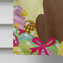 Load image into Gallery viewer, Easter Eggs Chocolate Labrador Flag Canvas House Size BB6056CHF