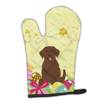 Load image into Gallery viewer, Easter Eggs Chocolate Labrador Oven Mitt BB6056OVMT