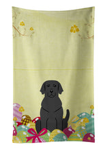 Load image into Gallery viewer, Easter Eggs Black Labrador Kitchen Towel – Artistic Dish Towel for Everyday Use BB6057KTWL