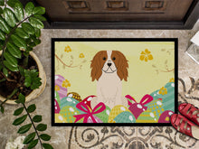 Load image into Gallery viewer, Easter Eggs Cavalier Spaniel Doormat - 24x36 Decorative Floor Mat – Indoor/Outdoor Rug with Artistic Flair BB6058JMAT