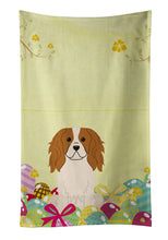 Load image into Gallery viewer, Easter Eggs Cavalier Spaniel Kitchen Towel – Artistic Dish Towel for Everyday Use BB6058KTWL