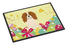 Load image into Gallery viewer, Easter Eggs Cavalier Spaniel Doormat - 18x27 Decorative Floor Mat – Indoor/Outdoor Rug with Artistic Flair BB6058MAT