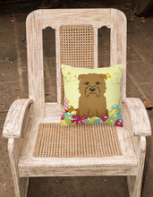 Load image into Gallery viewer, Easter Eggs Glen of Imal Tan Fabric Decorative Pillow BB6060PW1818
