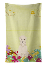 Load image into Gallery viewer, Easter Eggs Soft Coated Wheaten Terrier Kitchen Towel – Artistic Dish Towel for Everyday Use BB6061KTWL