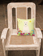 Load image into Gallery viewer, Easter Eggs Soft Coated Wheaten Terrier Fabric Decorative Pillow BB6061PW1818