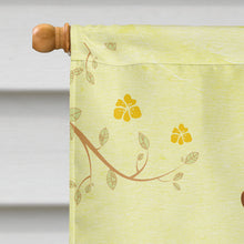 Load image into Gallery viewer, Easter Eggs Irish Terrier Flag Canvas House Size BB6062CHF