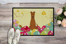 Load image into Gallery viewer, Easter Eggs Irish Terrier Doormat - 18x27 Decorative Floor Mat – Indoor/Outdoor Rug with Artistic Flair BB6062MAT
