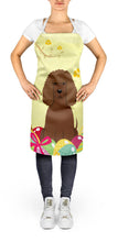 Load image into Gallery viewer, Easter Eggs Irish Water Spaniel Apron – Artist-Designed Kitchen, BBQ &amp; Craft Apron BB6063APRON