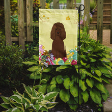 Load image into Gallery viewer, Easter Eggs Irish Water Spaniel Garden Flag - Outdoor Decorative Yard Flag BB6063GF