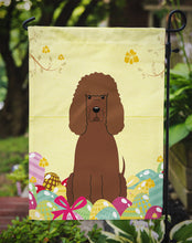 Load image into Gallery viewer, Easter Eggs Irish Water Spaniel Garden Flag - Outdoor Decorative Yard Flag BB6063GF