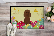 Load image into Gallery viewer, Easter Eggs Irish Water Spaniel Doormat - 18x27 Decorative Floor Mat – Indoor/Outdoor Rug with Artistic Flair BB6063MAT