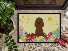 Load image into Gallery viewer, Easter Eggs Irish Water Spaniel Doormat - 18x27 Decorative Floor Mat – Indoor/Outdoor Rug with Artistic Flair BB6063MAT