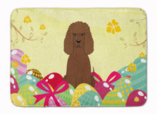 Load image into Gallery viewer, Easter Eggs Irish Water Spaniel Machine Washable Memory Foam Mat BB6063RUG
