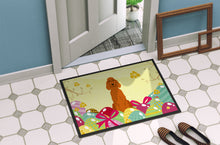 Load image into Gallery viewer, Easter Eggs Irish Setter Doormat - 18x27 Decorative Floor Mat – Indoor/Outdoor Rug with Artistic Flair BB6064MAT