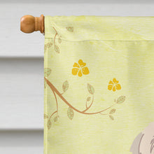 Load image into Gallery viewer, Easter Eggs Irish Wolfhound Flag Canvas House Size BB6065CHF