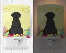 Load image into Gallery viewer, Easter Eggs Giant Schnauzer Ceramic Night Light BB6066CNL