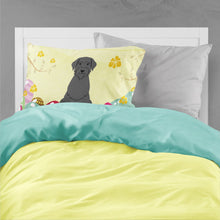 Load image into Gallery viewer, Easter Eggs Giant Schnauzer Fabric Standard Pillowcase – Artistic Decorative Front, White Back BB6066PILLOWCASE