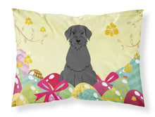 Load image into Gallery viewer, Easter Eggs Giant Schnauzer Fabric Standard Pillowcase – Artistic Decorative Front, White Back BB6066PILLOWCASE