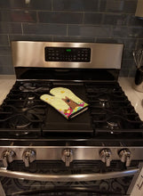 Load image into Gallery viewer, Easter Eggs German Shepherd Oven Mitt BB6067OVMT