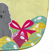 Load image into Gallery viewer, Easter Eggs Poodle Silver Baby Bib BB6068BIB