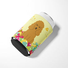 Load image into Gallery viewer, Easter Eggs Poodle Tan Can or Bottle Hugger BB6069CC
