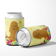 Load image into Gallery viewer, Easter Eggs Poodle Tan Can or Bottle Hugger BB6069CC