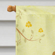 Load image into Gallery viewer, Easter Eggs Poodle Tan Flag Canvas House Size BB6069CHF