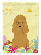 Load image into Gallery viewer, Easter Eggs Poodle Tan Garden Flag - Outdoor Decorative Yard Flag BB6069GF