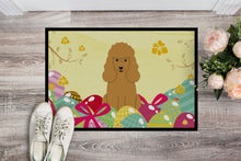 Load image into Gallery viewer, Easter Eggs Poodle Tan Doormat - 24x36 Decorative Floor Mat – Indoor/Outdoor Rug with Artistic Flair BB6069JMAT