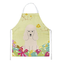 Load image into Gallery viewer, Easter Eggs Poodle White Apron – Artist-Designed Kitchen, BBQ &amp; Craft Apron BB6070APRON