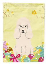 Load image into Gallery viewer, Easter Eggs Poodle White Garden Flag - Outdoor Decorative Yard Flag BB6070GF