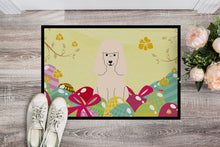Load image into Gallery viewer, Easter Eggs Poodle White Doormat - 18x27 Decorative Floor Mat – Indoor/Outdoor Rug with Artistic Flair BB6070MAT
