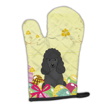 Load image into Gallery viewer, Easter Eggs Poodle Black Oven Mitt BB6071OVMT